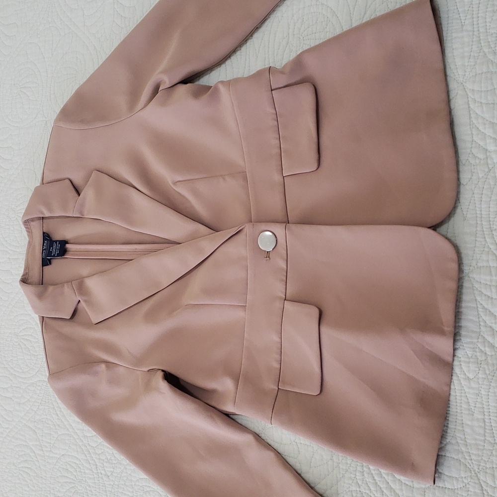 Women's Tan Blazer Size PS - Picture 2 of 11